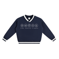 The Great Lakes V-Neck Oversized Vintage Sweatshirt